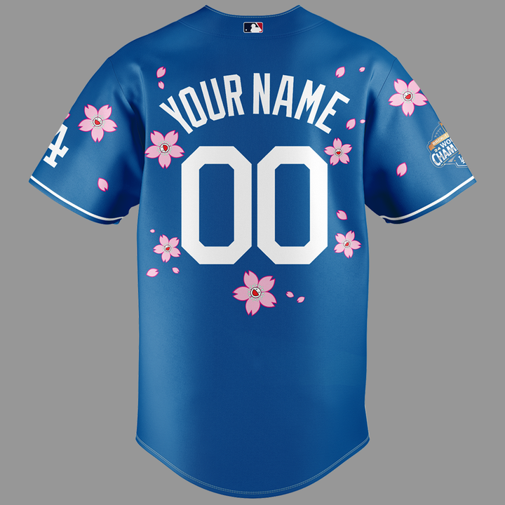 Los Angeles Dodgers x Takashi Murakami  WORLD SERIES CHAMPION 2025 Jersey