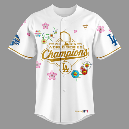Los Angeles Dodgers x Takashi Murakami  WORLD SERIES CHAMPION 2025 Jersey