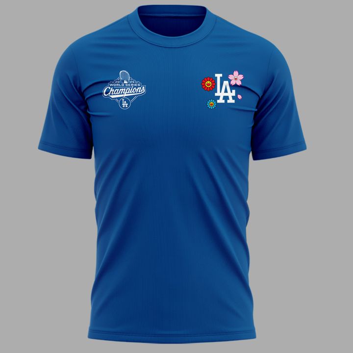Takashi Murakami x LA Dodgers World Series Champions 2025 T-SHIRT
