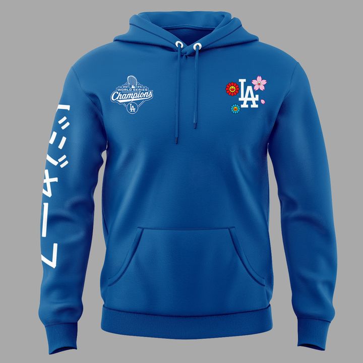 Takashi Murakami x LA Dodgers World Series Champions 2025 Hoodie
