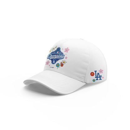Los Angeles Dodgers x Takashi Murakami World Series Champions Hoodie V2 (White)
