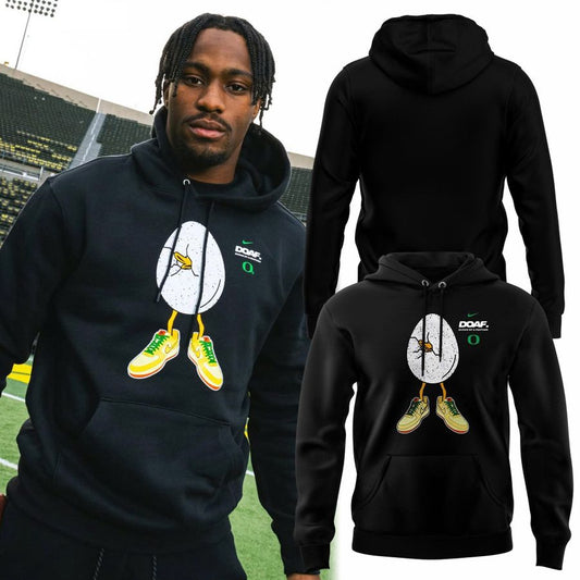 Oregon Football “Duck Or The Egg” Combo Hoodie Black 2025