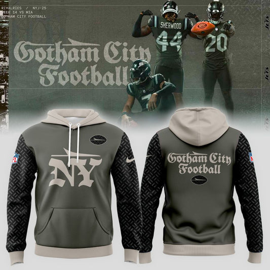 New York Jets Gotham City 2025 Hoodie v1