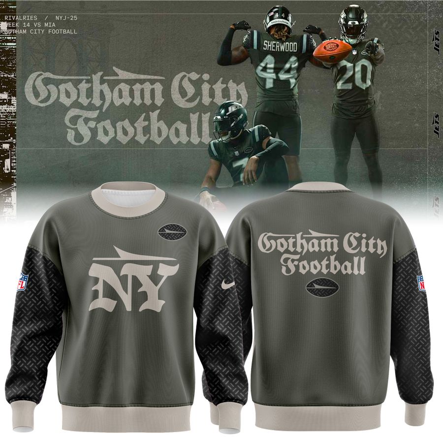 New York Jets Gotham City 2025 Sweatshirt v1