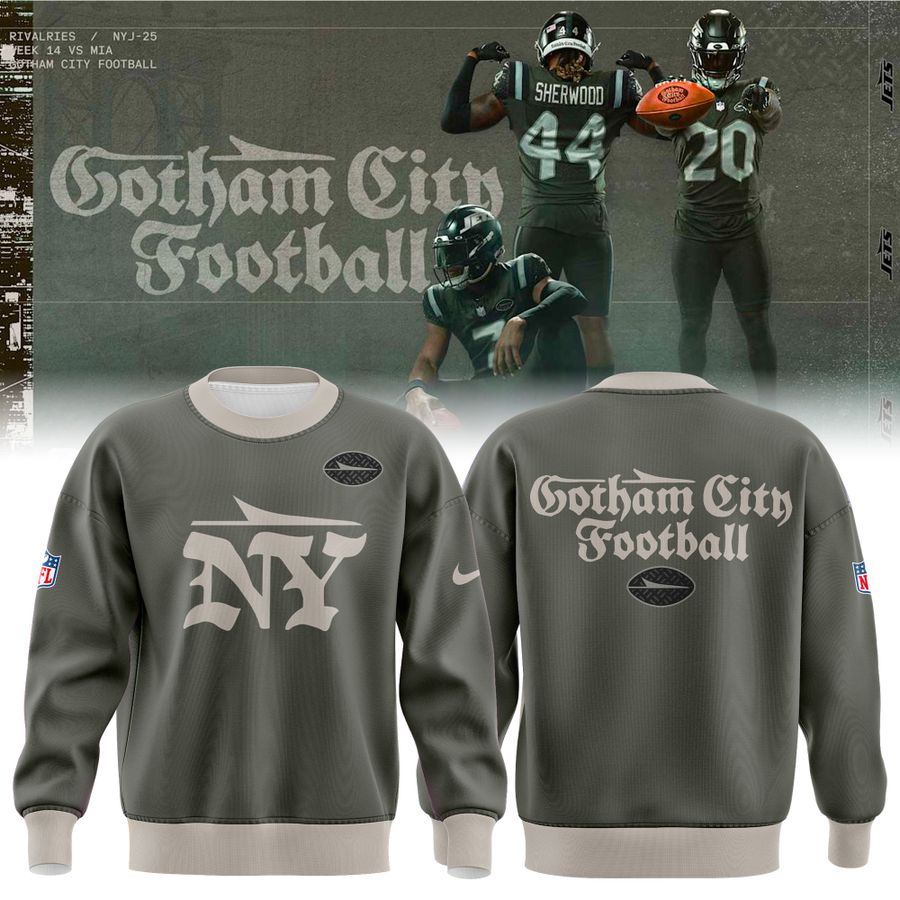 New York Jets Gotham City 2025 Sweatshirt v2