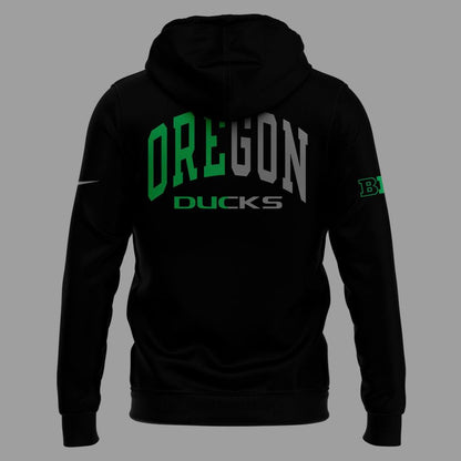 2025 limited edition Hoodie Oregon Ducks football "Back In Black" for fans