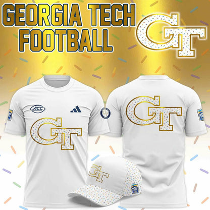 Georgia Tech Football Frosted x Sprinkled T-shirt