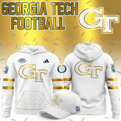 Georgia Tech Football Frosted x Sprinkled Hoodie