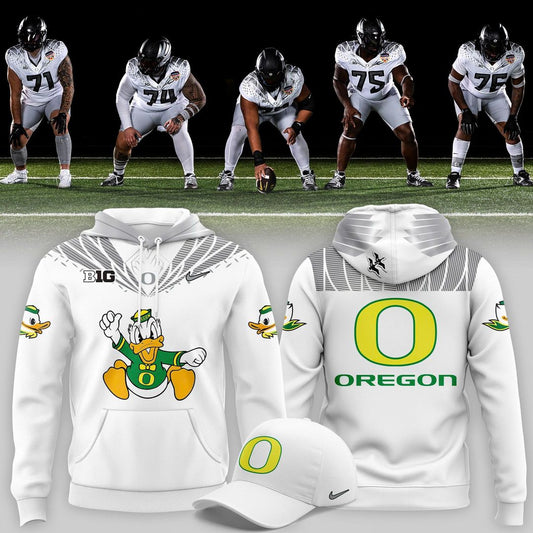 Oregon Football Quarterfinals Uniform Combo Hoodie 2025
