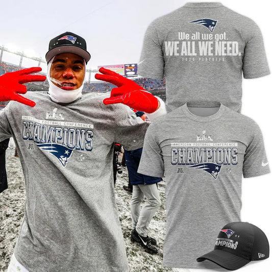Patriots AFC Champions 2026 T-Shirt