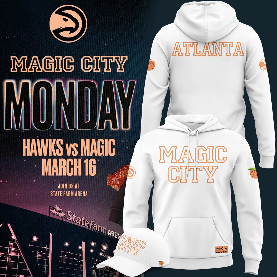 Atlanta Hawks 2026 Magic City True To Atlanta Hoodie