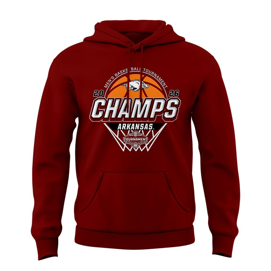 Arkansas Razorbacks Men's Basketball 2026 SEC Tournament Champions