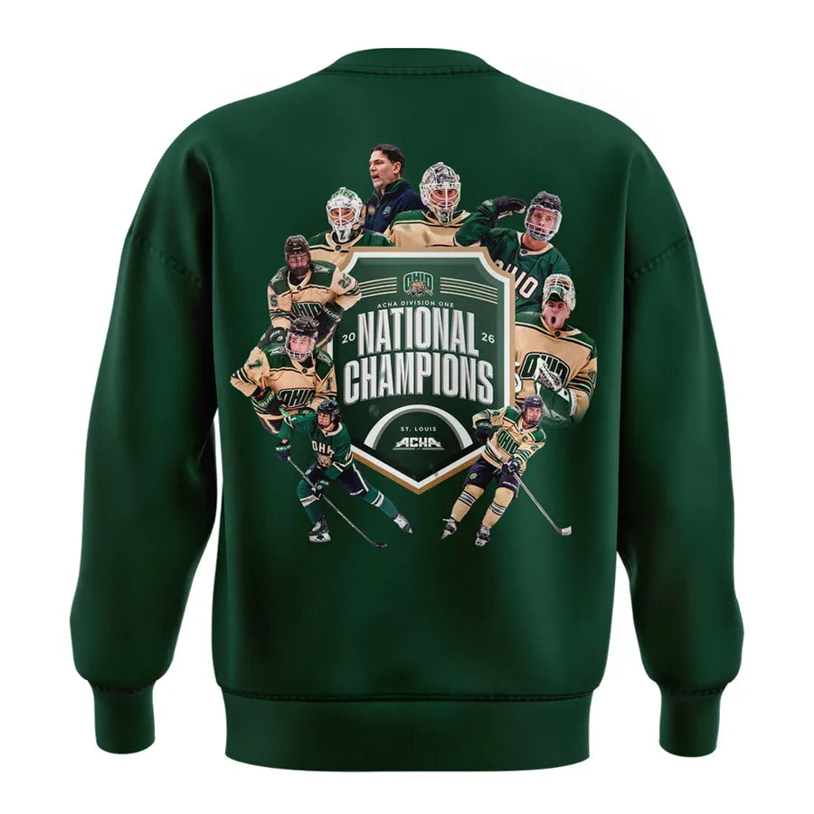 Ohio Bobcats men's ice hockey National Champions Sweatshirt