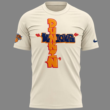 Limited Edition New York Knicks x Dunkin’ Tshirt 2026