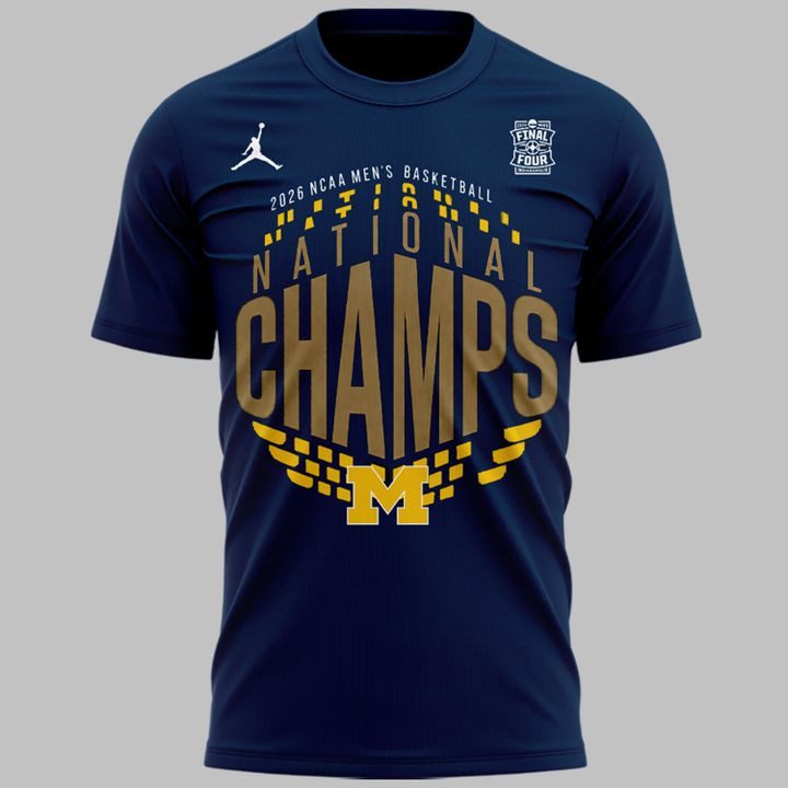 🏆️Michigan Wolverines – 2026 National Champions T Shirt