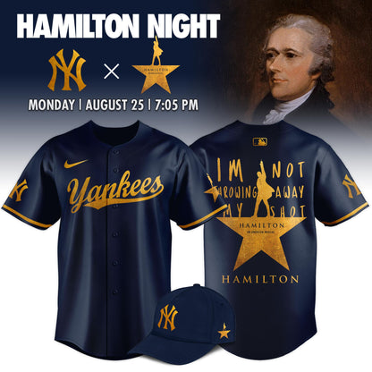New York Yankees MLB x Hamilton Night 2025 Limited Edition Jersey