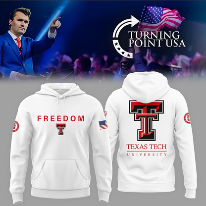 Texas Tech x Turning Point USA 2025 Hoodie