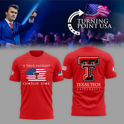 Texas Tech x Turning Point USA 2025 Tshirt