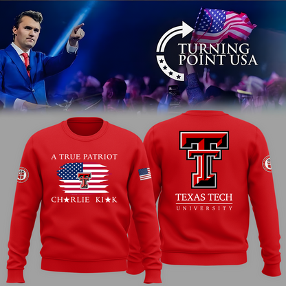 Texas Tech x Turning Point USA 2025 Sweat