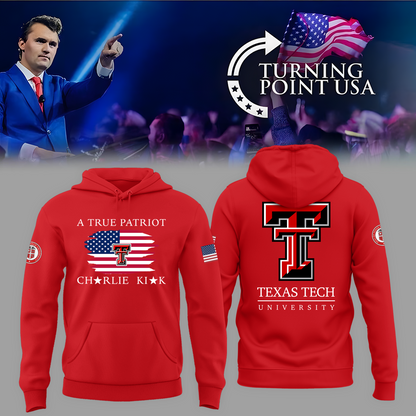 Texas Tech x Turning Point USA 2025 Hoodie