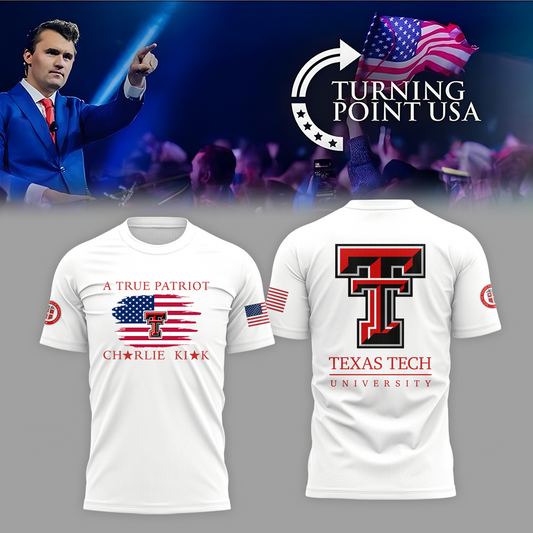 Texas Tech x Turning Point USA 2025 Tshirt