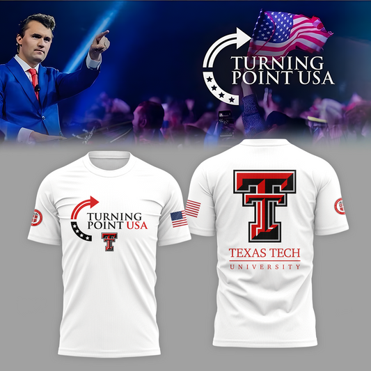 Texas Tech x Turning Point USA 2025 Tshirt