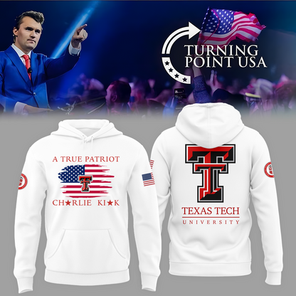 Texas Tech x Turning Point USA 2025 Hoodie