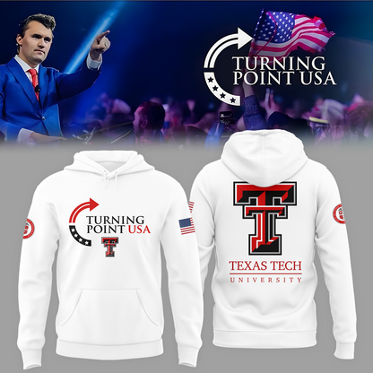 Texas Tech x Turning Point USA 2025 Hoodie
