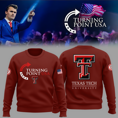 Texas Tech x Turning Point USA 2025 Sweat