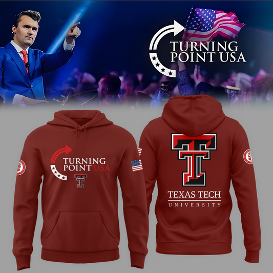 Texas Tech x Turning Point USA 2025 Hoodie