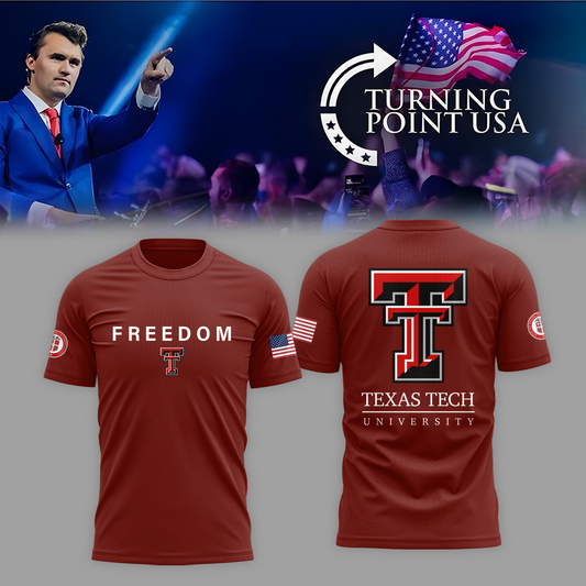 Texas Tech x Turning Point USA 2025 Tshirt