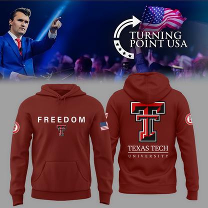 Texas Tech x Turning Point USA 2025 Hoodie