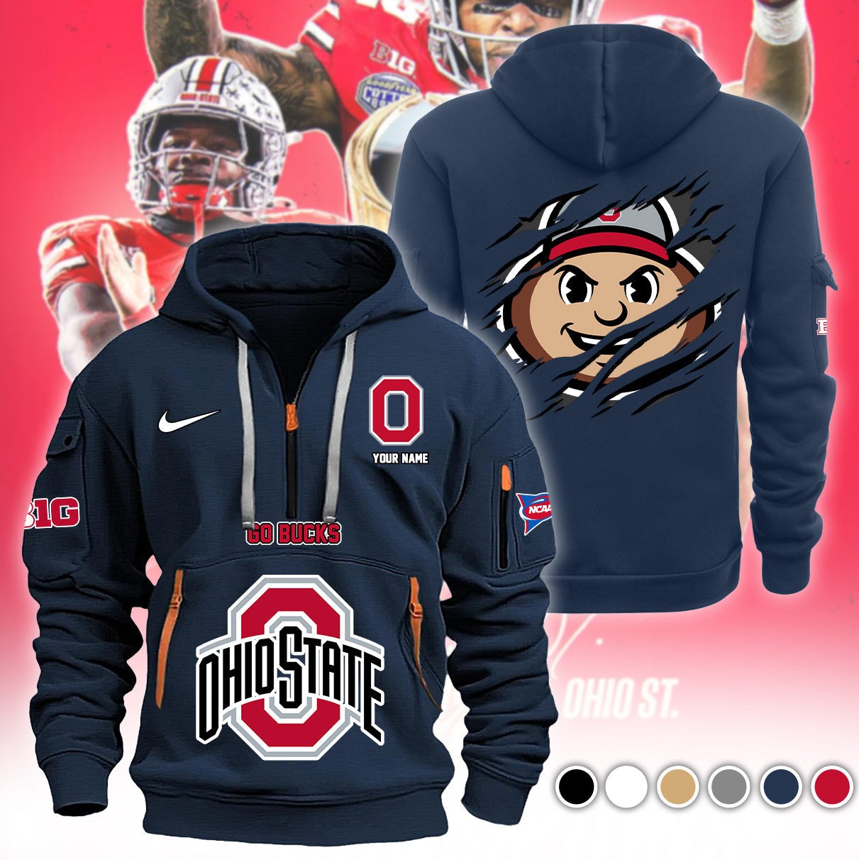 Heavy Hoodie Ohio State