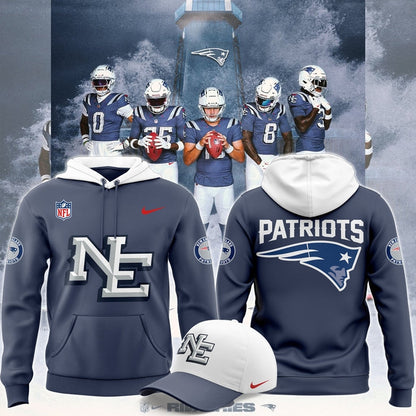 New England Patriots 2025 Rivalries Nor’Easter Hoodie