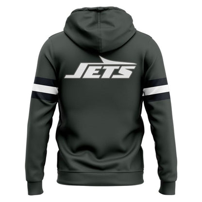 Exclusive Version New York Jets The Rivalries Uniforms Zip Hoodie