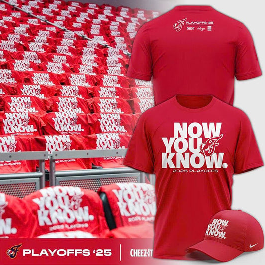 Fever Now You Know 2025 Playoffs Shirt
