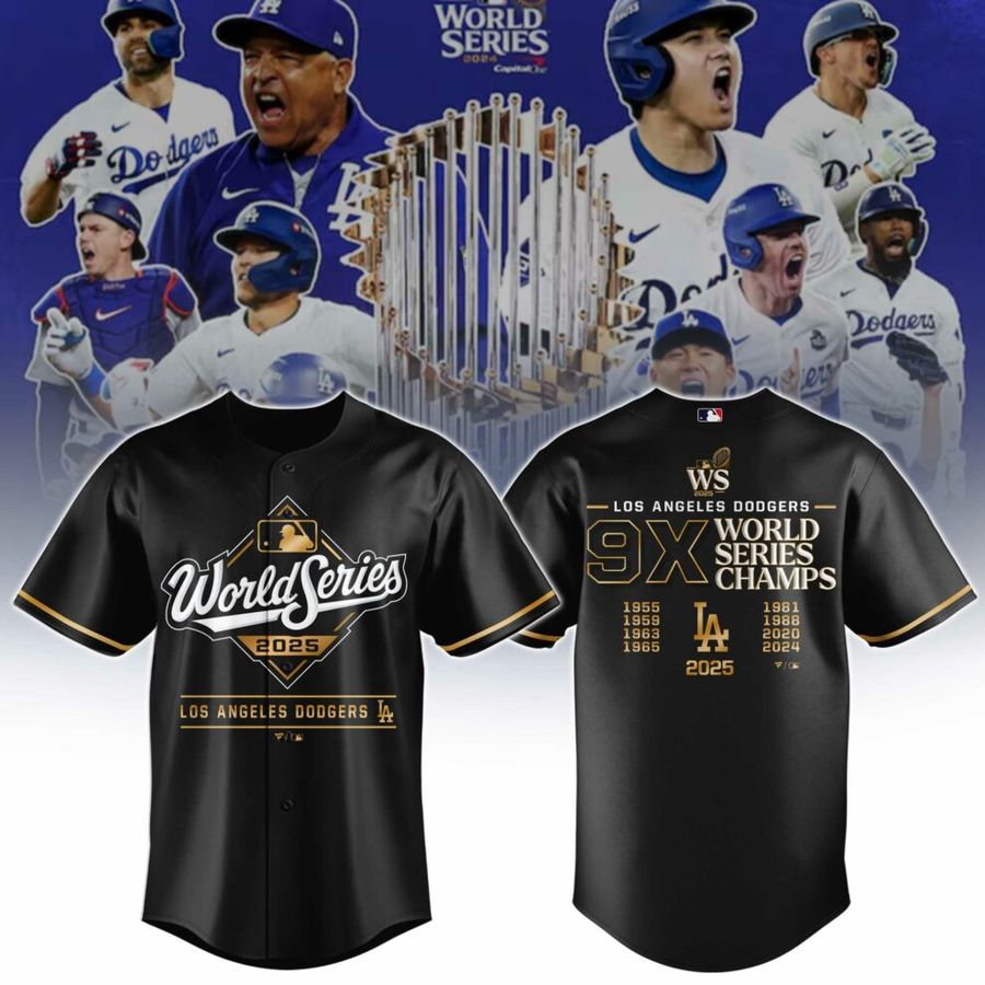 LAD 2025 World Series Champions Jersey Limited Edition 01