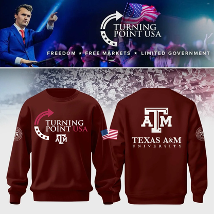 Texas A&M University x Turning Point USA Sweatshirt