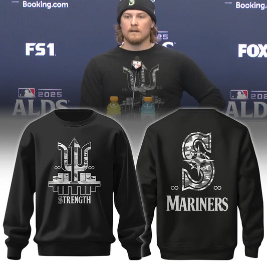 Unisex Mariners Trident Strength Camouflage Sweatshirt