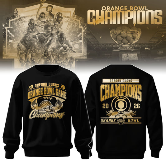 Oregon Ducks – Orange Bowl Champions Sweatshirt
