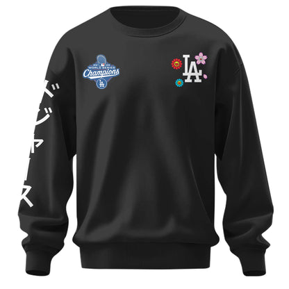 Los Angeles Dodgers x Takashi Murakami World Series Champion 2025 Sweatshirt Limited Edition V2