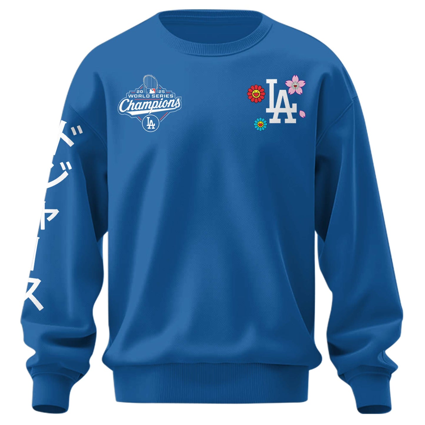 Los Angeles Dodgers x Takashi Murakami World Series Champion 2025 Sweatshirt Limited Edition