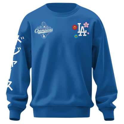 Los Angeles Dodgers x Takashi Murakami World Series Champion 2025 Sweatshirt Limited Edition