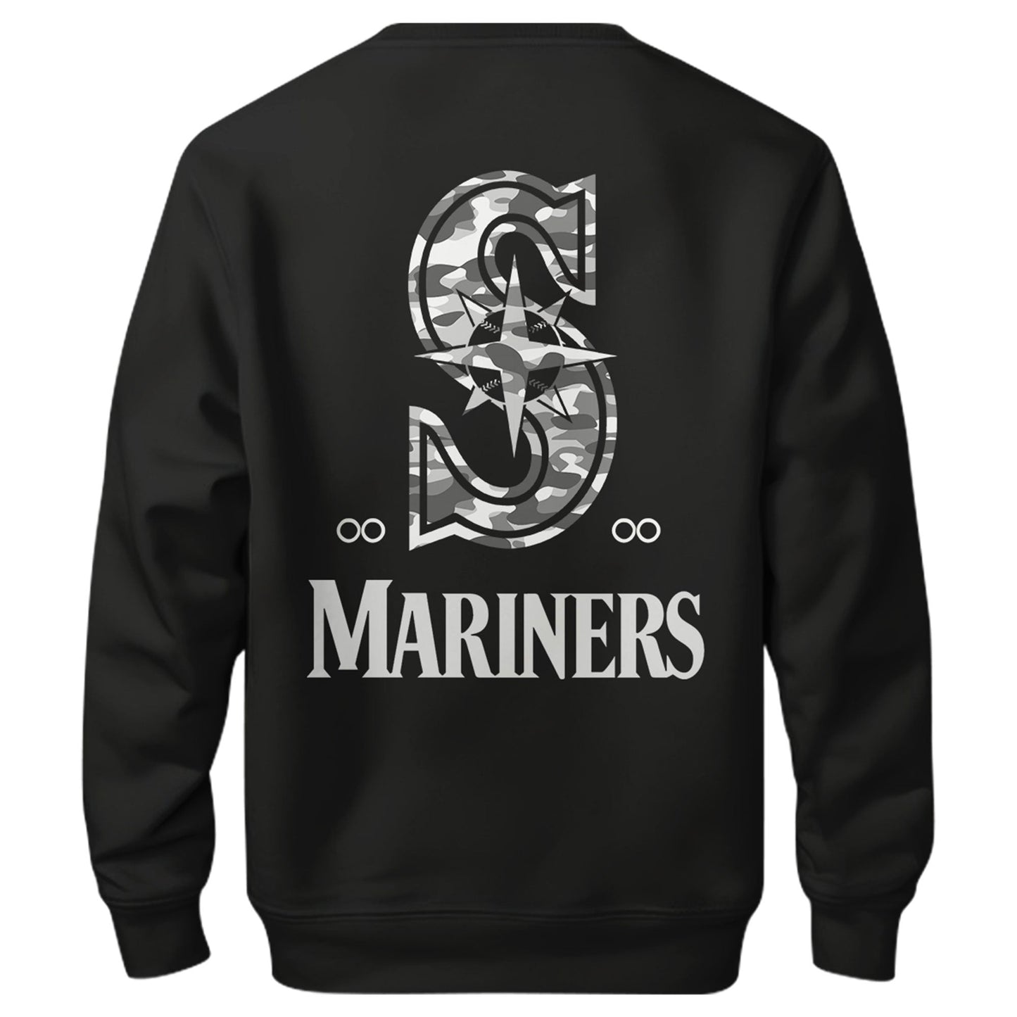 Unisex Mariners Trident Strength Camouflage Sweatshirt