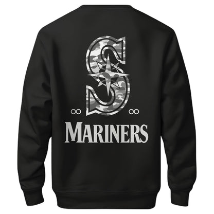 Unisex Mariners Trident Strength Camouflage Sweatshirt