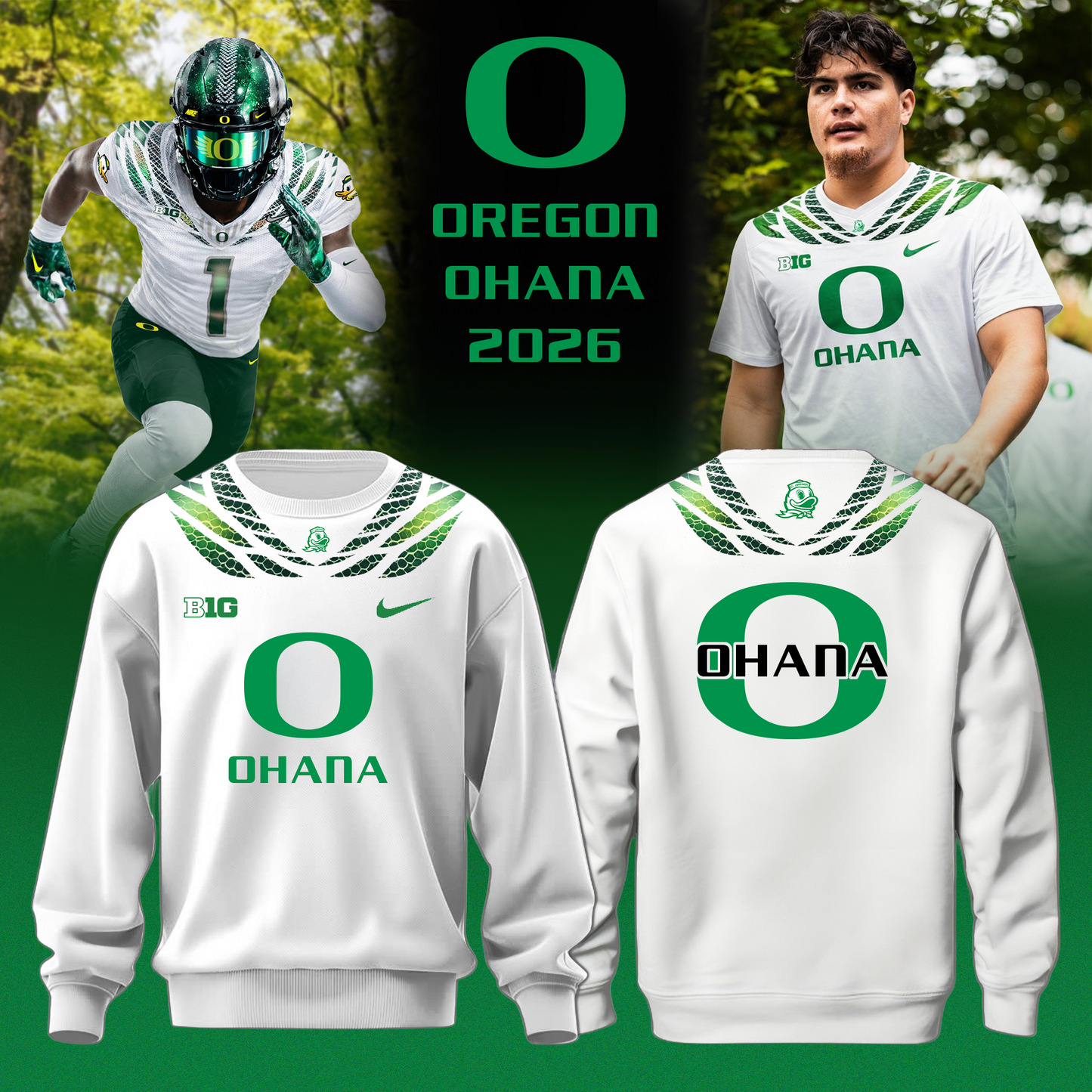 Oregon Ducks "OHANA 2026" Limited Editions