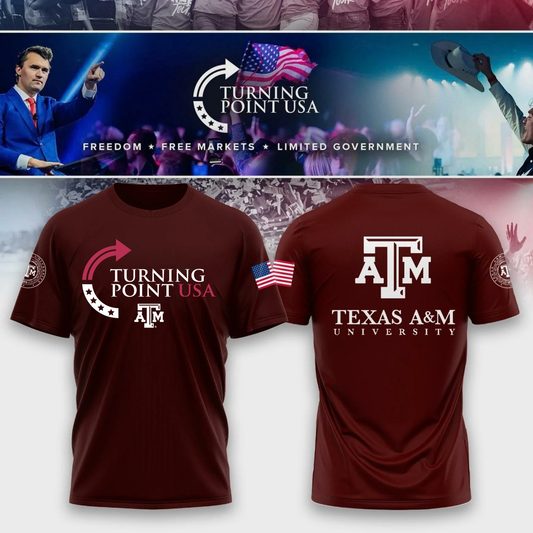 Texas A&M University x Turning Point USA Tshirt