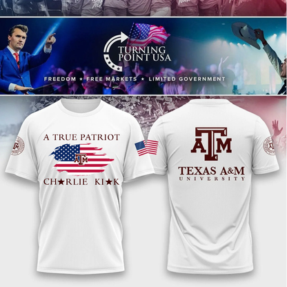 Texas A&M University x Turning Point USA Tshirt