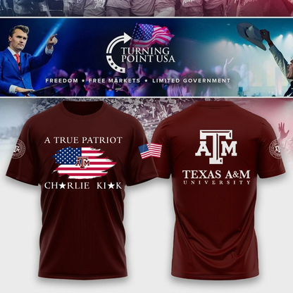 Texas A&M University x Turning Point USA Tshirt