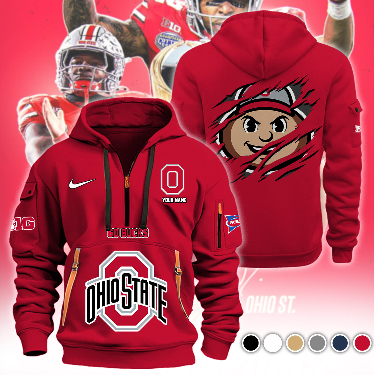Heavy Hoodie Ohio State